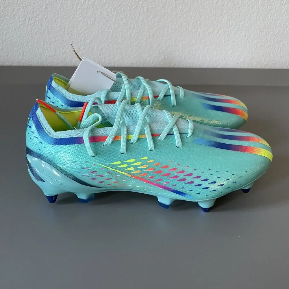 adidas X Speedportal.1 SG Aqua Soccer Cleats Elite Men’s Sz 4.5 Women’s Sz 5.5